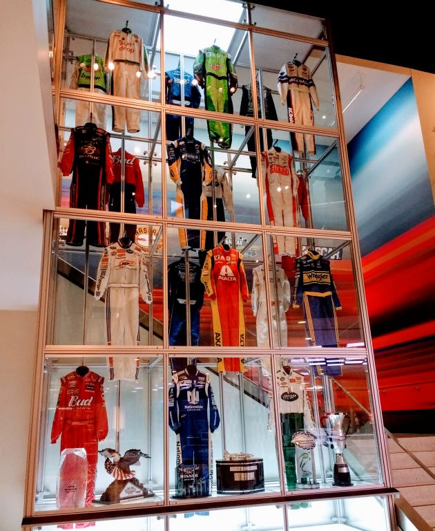 Some of Jr's fire suits